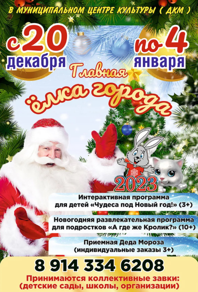 Главная елка города.